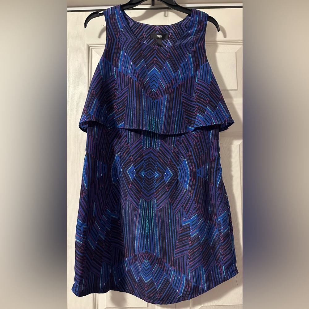 Women’s Blue Pattern Dress